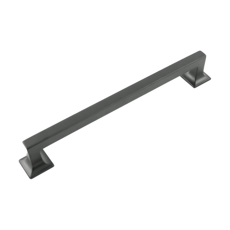 Studio Collection Handle Pull - 8-13/16" Center to Center Cabinet Pull Matte Black - Transitional Hardware for Drawers & Cabinets