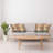 Fabric Reversible Throw Pillow-99054549