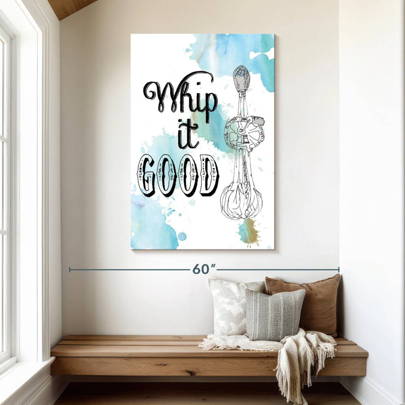 Tergel Whip It Good, 48" H x 32" W