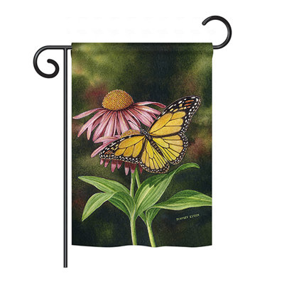 Elisia Double Sided 18.5'' H x 13'' W Polyester Garden Flag