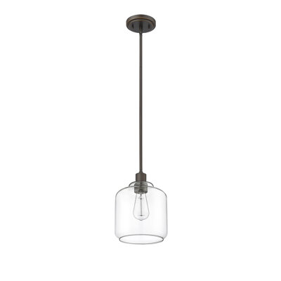 Luminaire suspendu à intensité variable 1 lumière Asheville