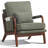 25.4'' Wide Contemporary Upholstered Solid Wood Accent Armchair With Side Storage Pocket-1692844698