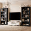  Bibliothèque 71 "H x 63" l avec tablettes réglables-130000933-130000935