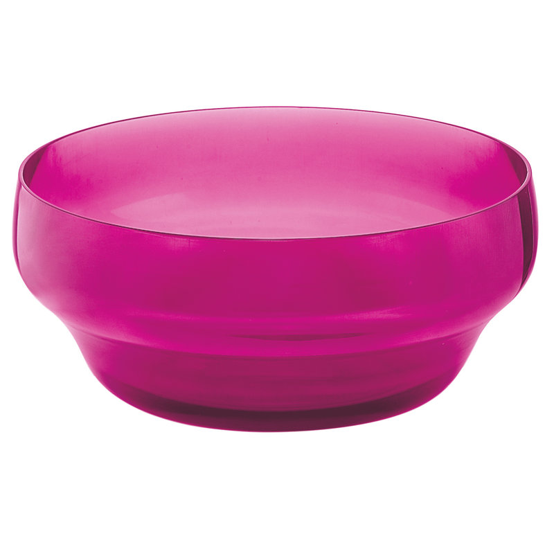 Gemme Acrylic Cereal Bowl, Fuchsia