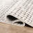 Abani Orith OLV120A Modern Cream Brown Textured Crosshatch Minimalist Area Rug-2043245028-2042299877