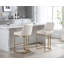 Daylani Upholstered Counter Stool with Metal Frame-1930420378