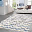 Casablanca Moroccan Hand Knotted Wool Chevron Area Rug-42087971