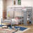 Emeteria Kids Twin Over Twin Bunk Bed-1250250677
