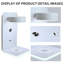Modern Wall-Mounted Bedside Lamp With Wireless Charging & 3-Color Led