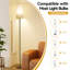61" Dimmable Traditional Floor Lamp With Remote Control And 12w Bulb Included-487066876