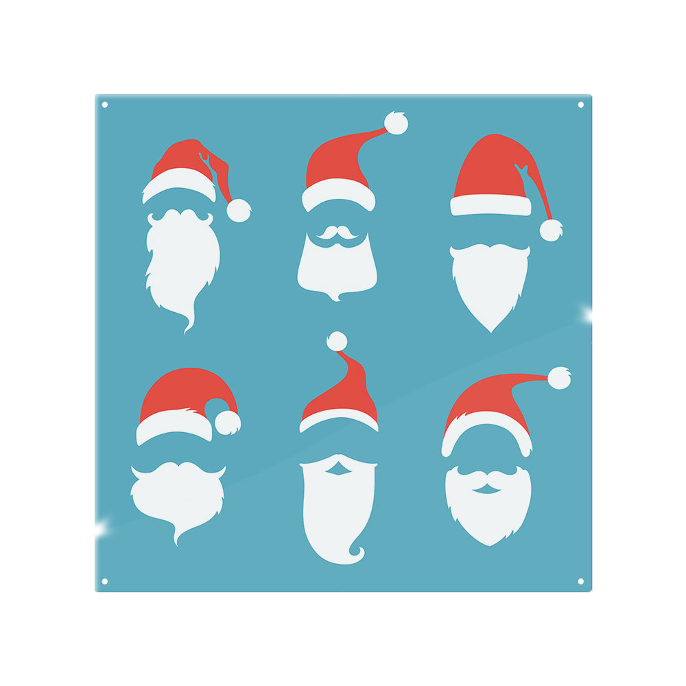 Santa Hats Dining Splash Back