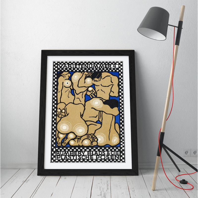 Vintage Picture Moriz Jung - Single Picture Frame Print on Canvas