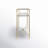 Allenhurst 45'' Glass Top Console Table