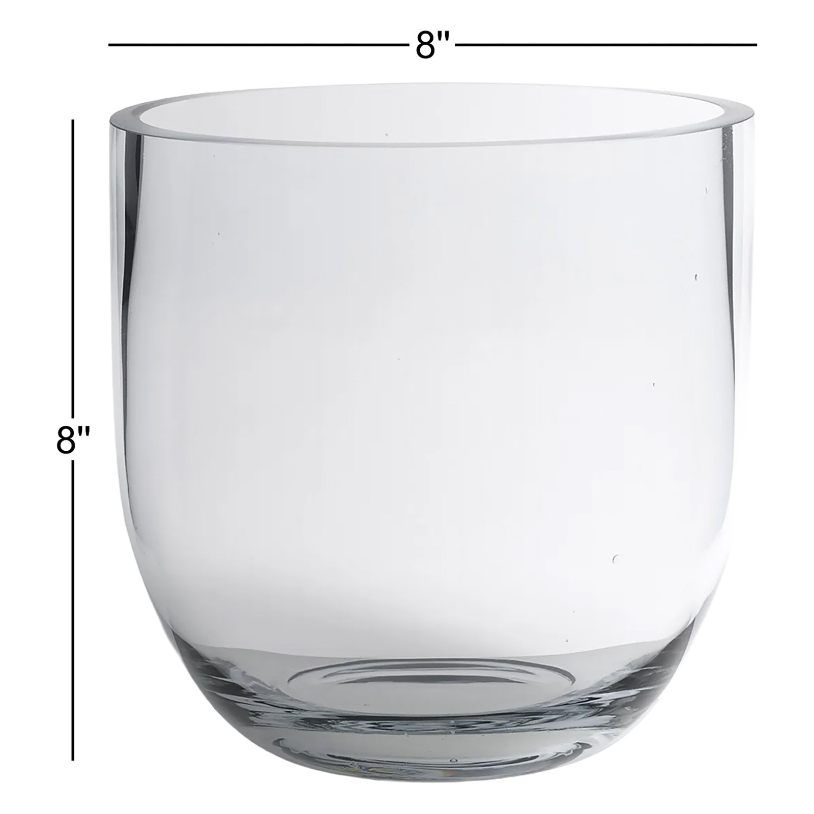 Josephine 10" Pot Planter, 8" H x 8" W x 8" D