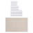 Bublitz Classy Bath Mat 100% Soft Cotton Bath Towel Set & Bath Rug-102445827-127863109