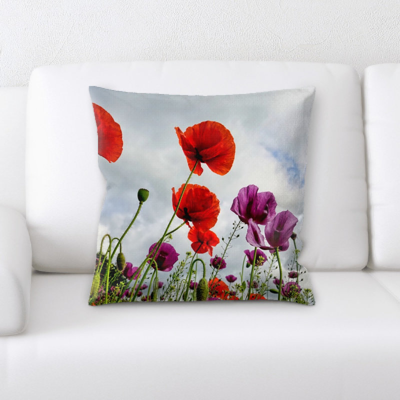 Microsuede Throw Pillow