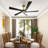 5 - Blade Propeller Ceiling Fan With Remote Control