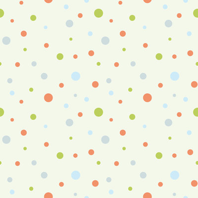 Panneau de papier peint amovible Washam Dots Baby