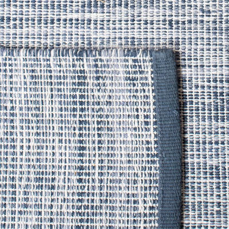 Tapis bleu marine / bleu Dunlap, Tapis de couloir 2 pi 3 po x 6 pi