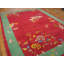 Tapis rouge antique de style art déco