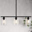 5.9''(W) Glass Dimmable Modern Linear Kitchen Island Pendant Lights with Adjustable Height 3 - Light-112136983-112011108-112011109