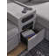 Canapé modulaire équilibré 7 pièces avec audio et consoles de rangement Depew-1023025263