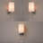 1 - Light Brushed Nickel Wall Sconce Light