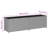 vidaXL Storage Chest Black Poly Rattan, Powder-Coated Steel Large-85263296-129393290