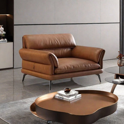 Modern light luxury comfortable office sofa