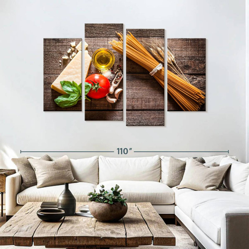 Yarlin, ingrédients de spaghetti frais, H 54 po x l 84 po