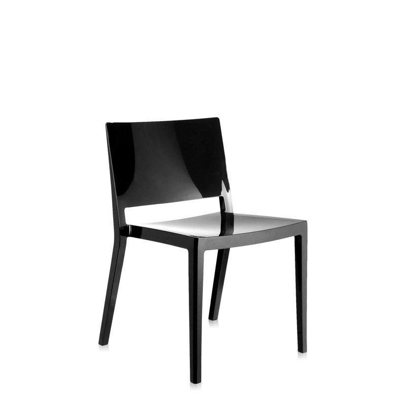 Lizz Mat 17.32'' H Dining Chair, Black