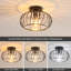 28CM Crystal Iron Small Flush Mount-1077437029