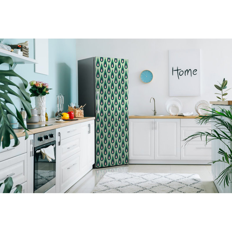 Abstract Door Decal