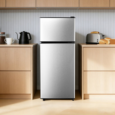 3.8 Cu.ft Mini Fridge With Freezer Mini Fridge With Adjustable Shelves Small Refrigerator With 2-Door For Home, Kitchen, Office And Bedroom on Fridge.com