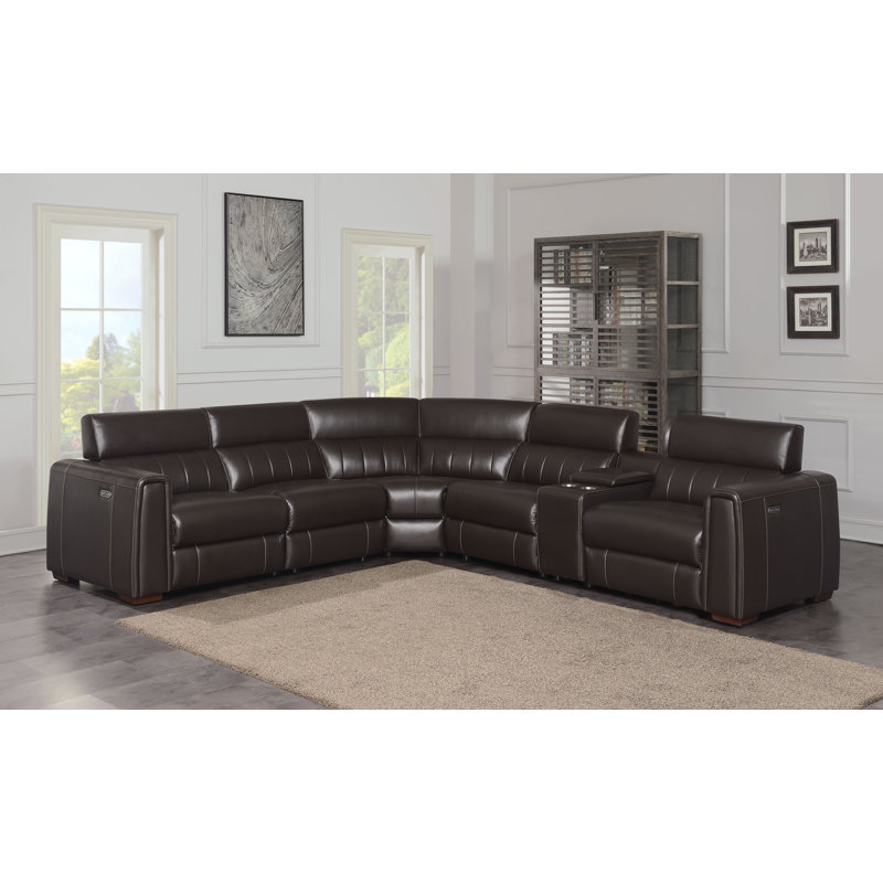 Canapé modulaire inclinable de 180 po Beauville