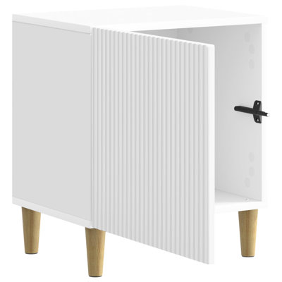 43cm W Manufactured Wood Bedside Table