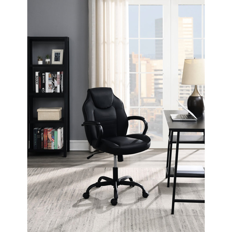 Chaise de bureau Douglas, Noir