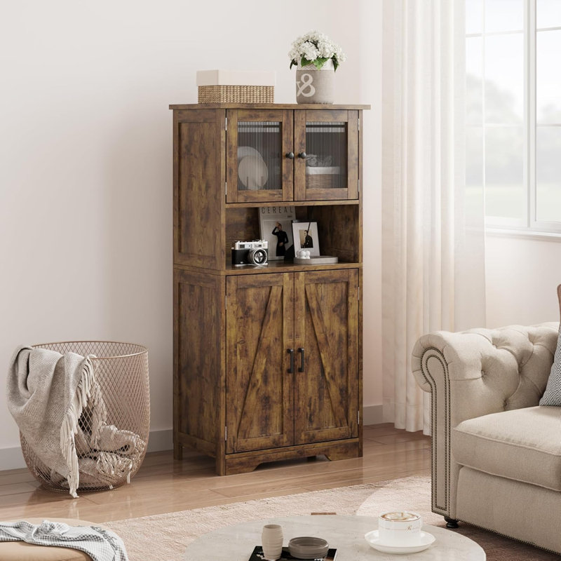 60cm Sideboard, Brown