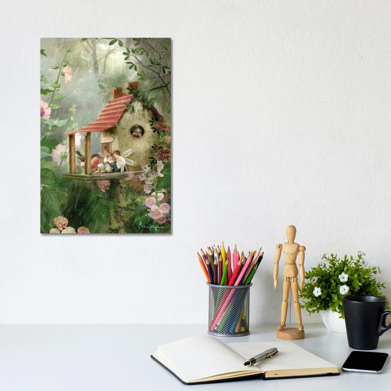 Rainy Day Hideaway- Gallery-Wrapped Canvas Giclée