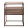 Locust Grove Glass Top End Table with Storage