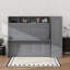 Grand lit escamotable avec placard et tiroirs-1471441657