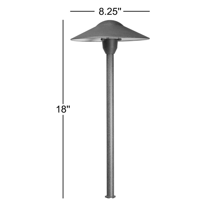 Low Voltage Pathway Light, Black
