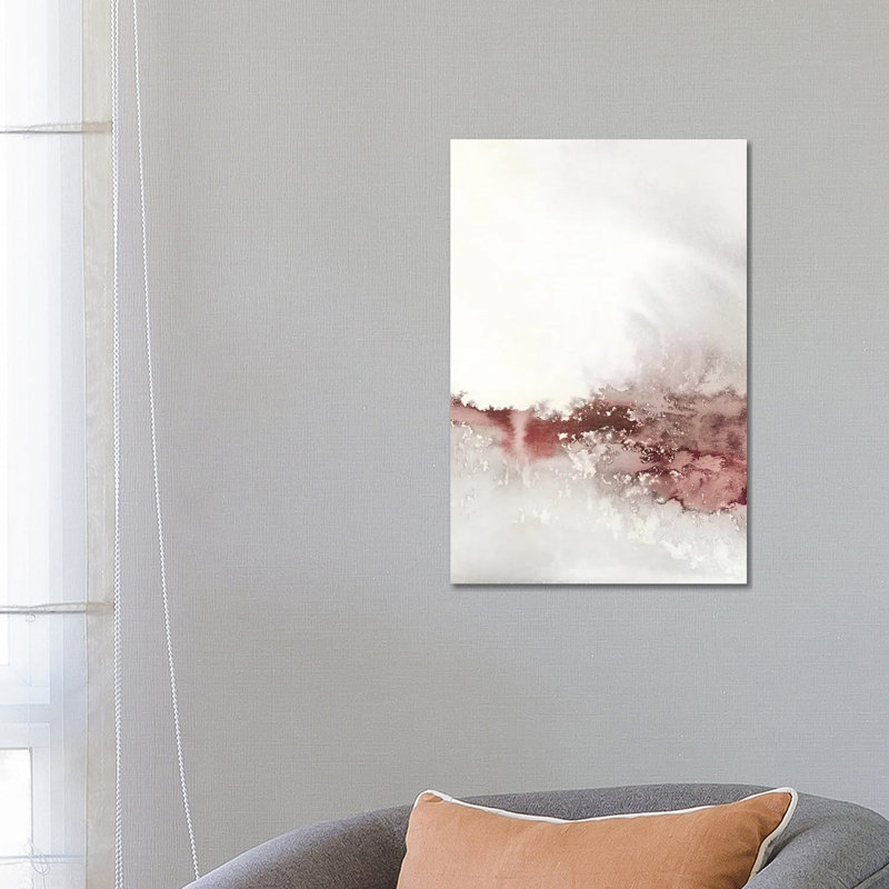 «Soft Waves I» par Carol Robinson, reproduction d'art sur toile tendue, H 18 po x l 12 po x P 1,5 po
