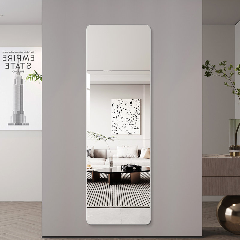 Frameless Full Length Mirror Large-sized Mirror, 60" x 19"