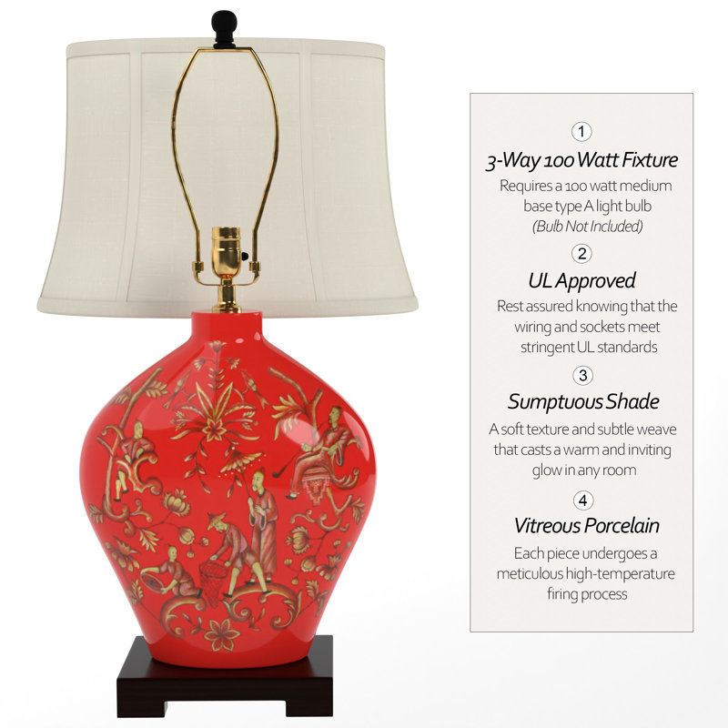 Fruitful Harvest 27" Table Lamp