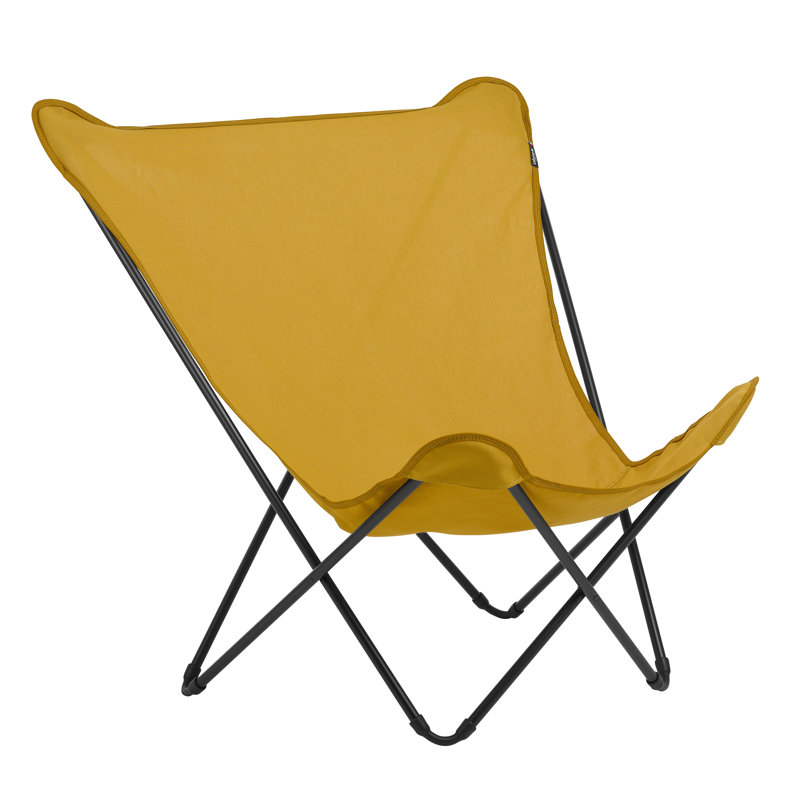 Lafuma Pop Up XL Folding Camping Chair Peregrin, Yellow, Black
