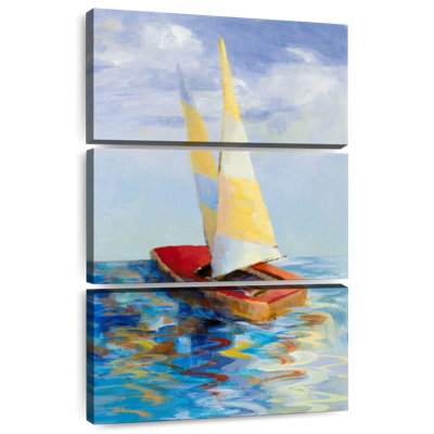 Mehar Red Sailboat