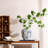 Blue and White Porcelain Floral Vase-1571777854