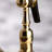 Kingston Brass Restoration Two-Handle 4-Hole Deck Mount Bridge Kitchen Faucet with Brass Side Sprayer-35598751-139083556
