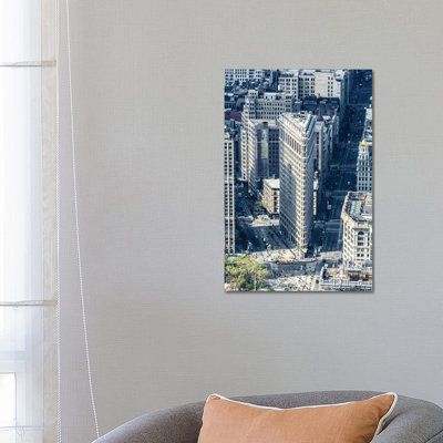 Flatiron From Above by Matteo Colombo - Gallery-Wrapped Canvas Giclée on Canvas
